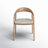 Alejandro 18.5'' H Upholstered Oak Armchair-98202973