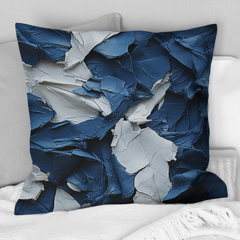 Coussin Bliss Of Happiness In Aegean Blue