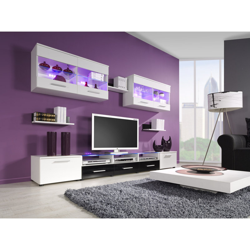 Bachisia Entertainment Center for TVs up to 88"