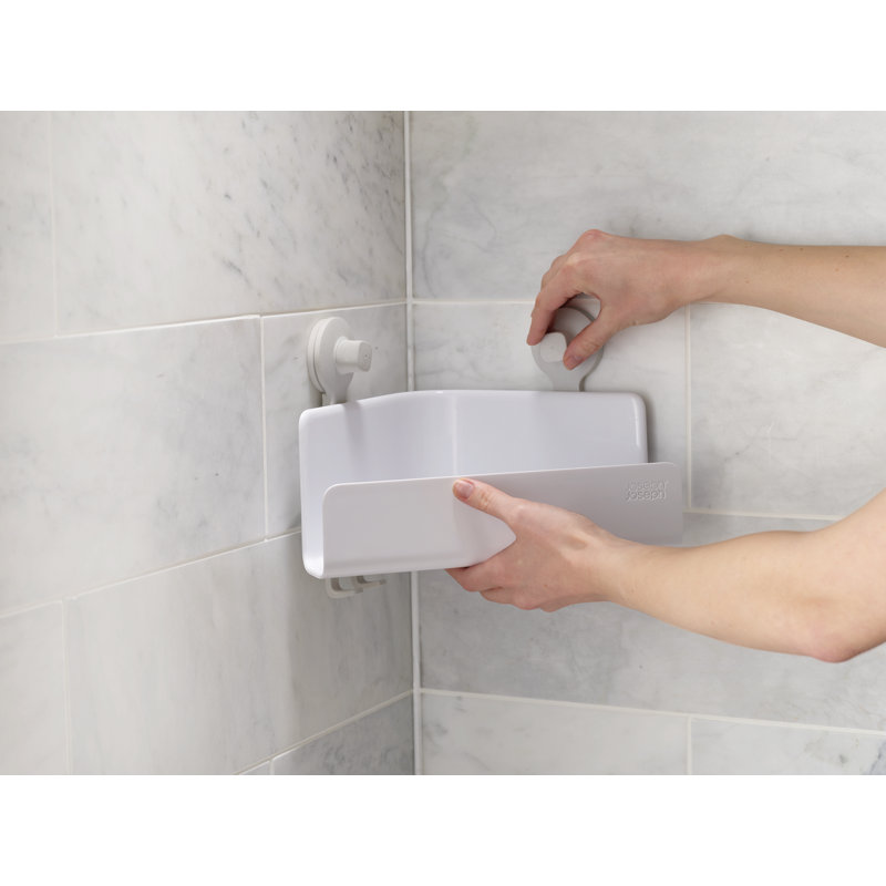 EasyStore 2-Piece Corner Shower Caddy Set