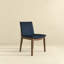 Chaise en bois massif Linen - Style Mid-Century moderne