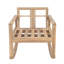 Chaise berçante d'extérieur en bois d'acacia Elira-126172376