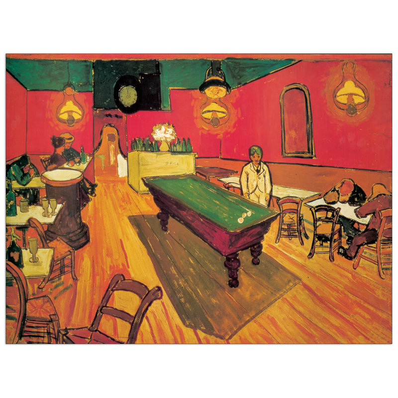 Vincent Van Gogh - No Frame Painting on Wood, 75cm H x 100cm W x 1.8cm D
