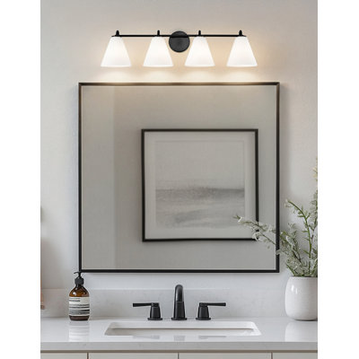 Fusion - Pavia Bath/Vanity - 4-Light - Matte Black