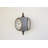 Camptown Decorative Metal Double Sided Wall Clock with Distressed Finish