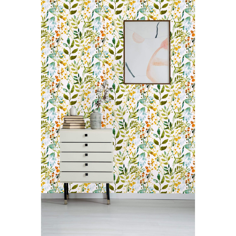 Rouleau de papier peint à peler et coller Atilano, L 10,42 pi x l 25 po