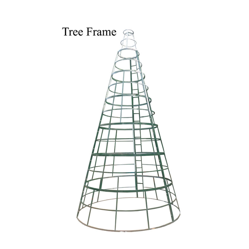 Artificial Fir Christmas Tree with Lights, 16.5' H