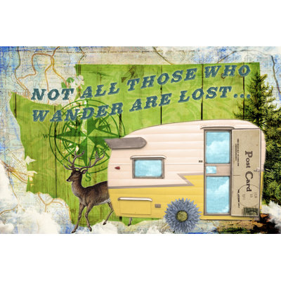 Those Who Wander by Sandy Lloyd - Print on Canvas