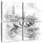 Nicci Canal Grande, aquarelle monochrome-109033577