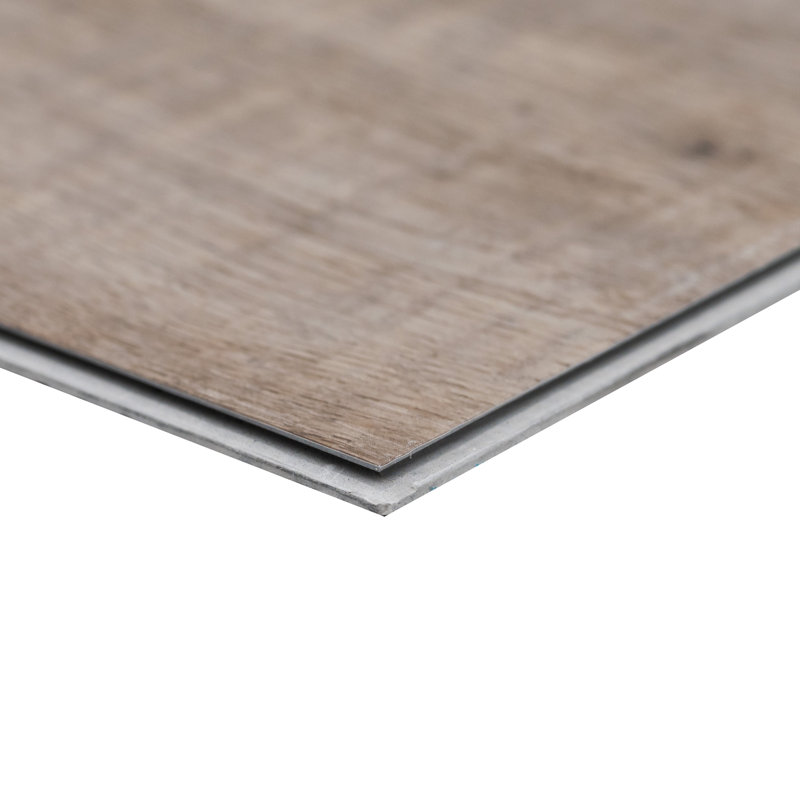 Plancher de vinyle de luxe imperméable MSI Parkland Holloway Hearth 7 po x 48 po 5 mm 12 mil, Foyer Holloway, 12 mil