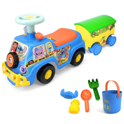 Light 'N' Sounds: Ride-On Camper & Trailer - Stitch