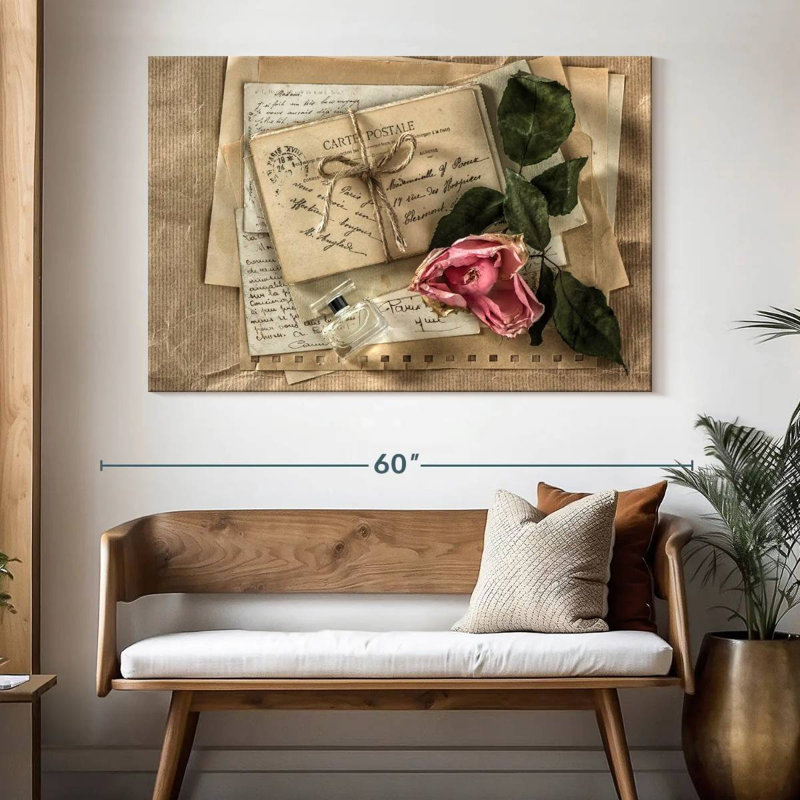 Hardie lettre d'amour nostalgie, H 34 po x l 51 po
