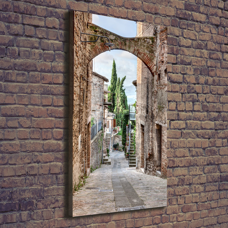 Italian Streets - Wrapped Canvas Print