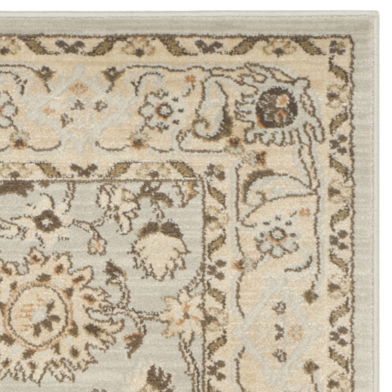 Tapis gris / ivoire Lavelle, Rectangle 2 pi x 3 pi