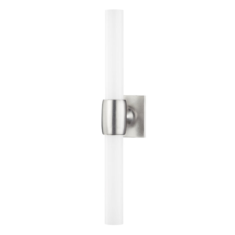 Hogan 2 Light Wall Sconce, Burnished Nickel