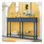Console Table Sofa Table Easy Assembly With Two Storage Drawers And Bottom Shelf For Living Room, Entryway (Antique Navy)-69651501