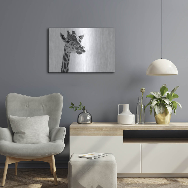 «Giraffe Expressionism» par SD Smart, H 16 po x l 24 po
