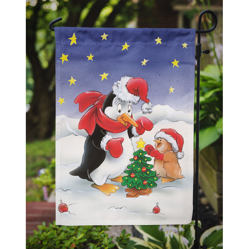 Double Sided Polyester Animal Garden Flag, 15" H  x 11" W