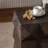 Three - dimensional Embossed Pattern Designed Retro Side Table with Meticulous Craftsmanship, Ideal for Adding Vintage Charm to Your Space