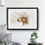 Mother Tiger & Cub in Winter - Picture Frame Graphic Art Print-56891063-56891058