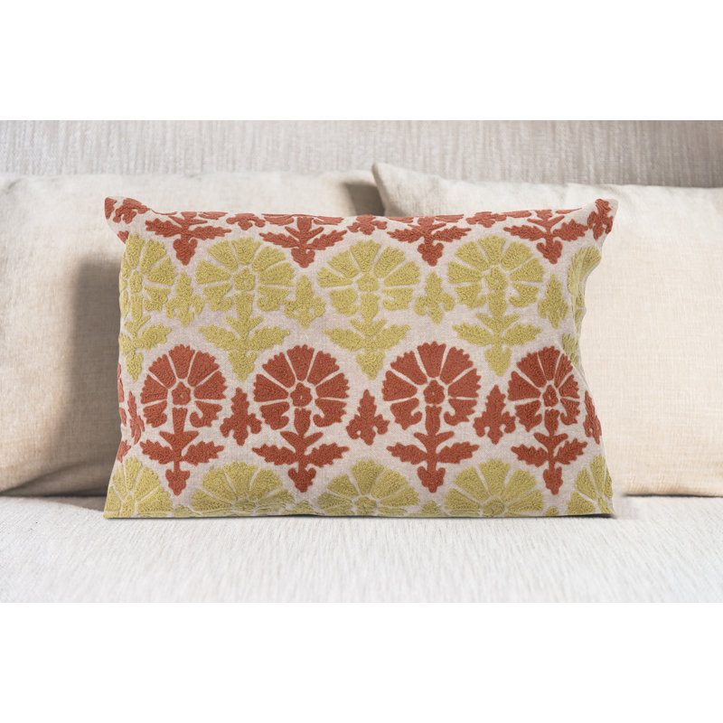 Rectangular Cotton Pillow Cover & Insert
