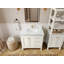 Nashville X P 22 po Meuble-lavabo central en albâtre-112686364-112686354