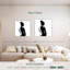 Silhouette de femme créative Senne-111884551