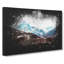 Mount Everest In The Himalayas - Wrapped Canvas Painting-56645470