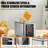 WHALL - 2 Slice Touchscreen Toaster, 6 Shade Settings, 6 Bread Types, Digital Timer, Extra Wide Slot