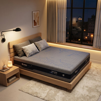 Matelas hybride à refroidissement ferme de qualité supérieure 12 "/ 13" / 14 "avec gel, cuivre et infusion de charbon de bambou