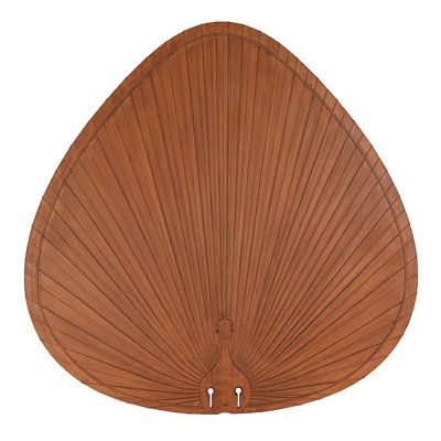 Ensemble de 5 ventilateurs de plafond ovales pour l'intérieur / extérieur myFanimation - Brun
