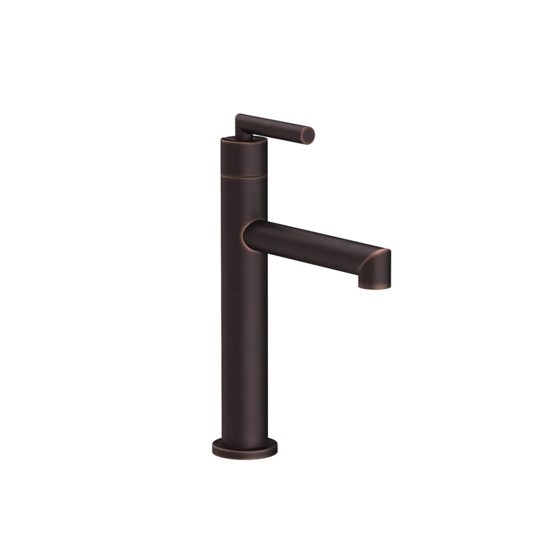 Keaton Single Hole Bathroom Faucet with Drain Assembly, Venetian Bronze
