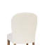 Chaise rembourrée Arch - Cacao / Sable blanc