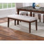 Mobilier de salle à manger moderne 6 pièces ensemble table à manger 4X chaises et un banc, ensemble de table à manger, ensemble de salle à manger-1502728231-1502728228