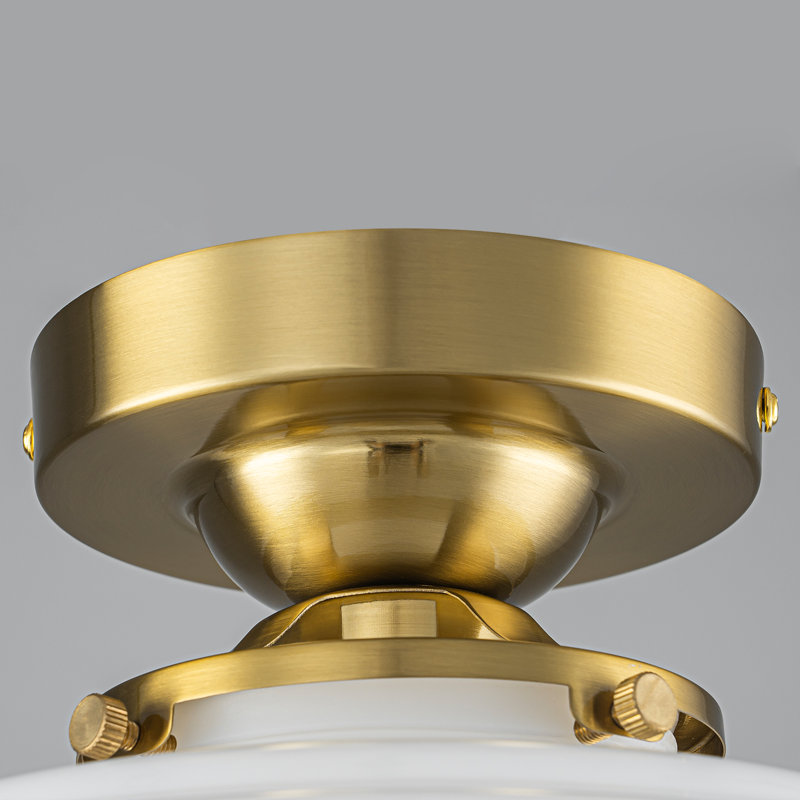 Plafonnier encastré 1 lumière Mid-Century