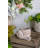 Decorative Sand And Cement Snail Planter With Textured Beige Finish-6790417