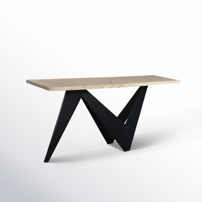 Hobbs 68'' Solid Wood Top Console Table