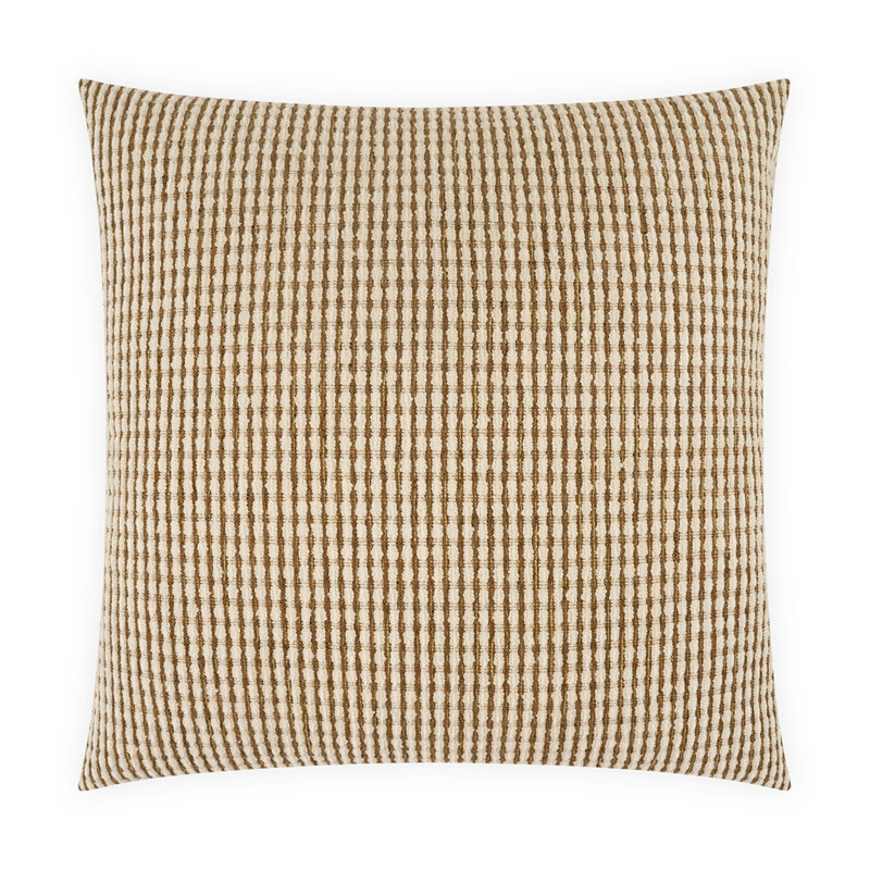 Jabas Square Pillow Cover & Insert, Cognac, Square 22"