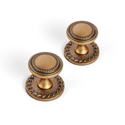 1 1/3" Mushroom Knob With Backplate(G016Y)