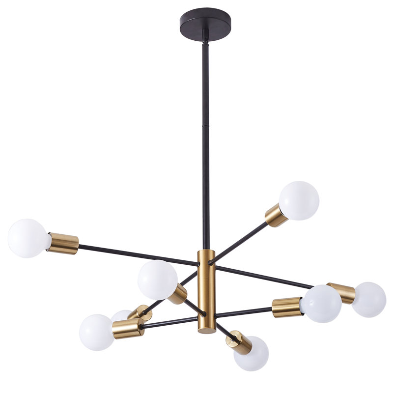 Deunta 8 - Light Dimmable Sputnik Chandelier