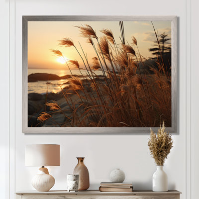 Beach Breeze At Sunset II - Nautical & Beach Wall Art Living Room