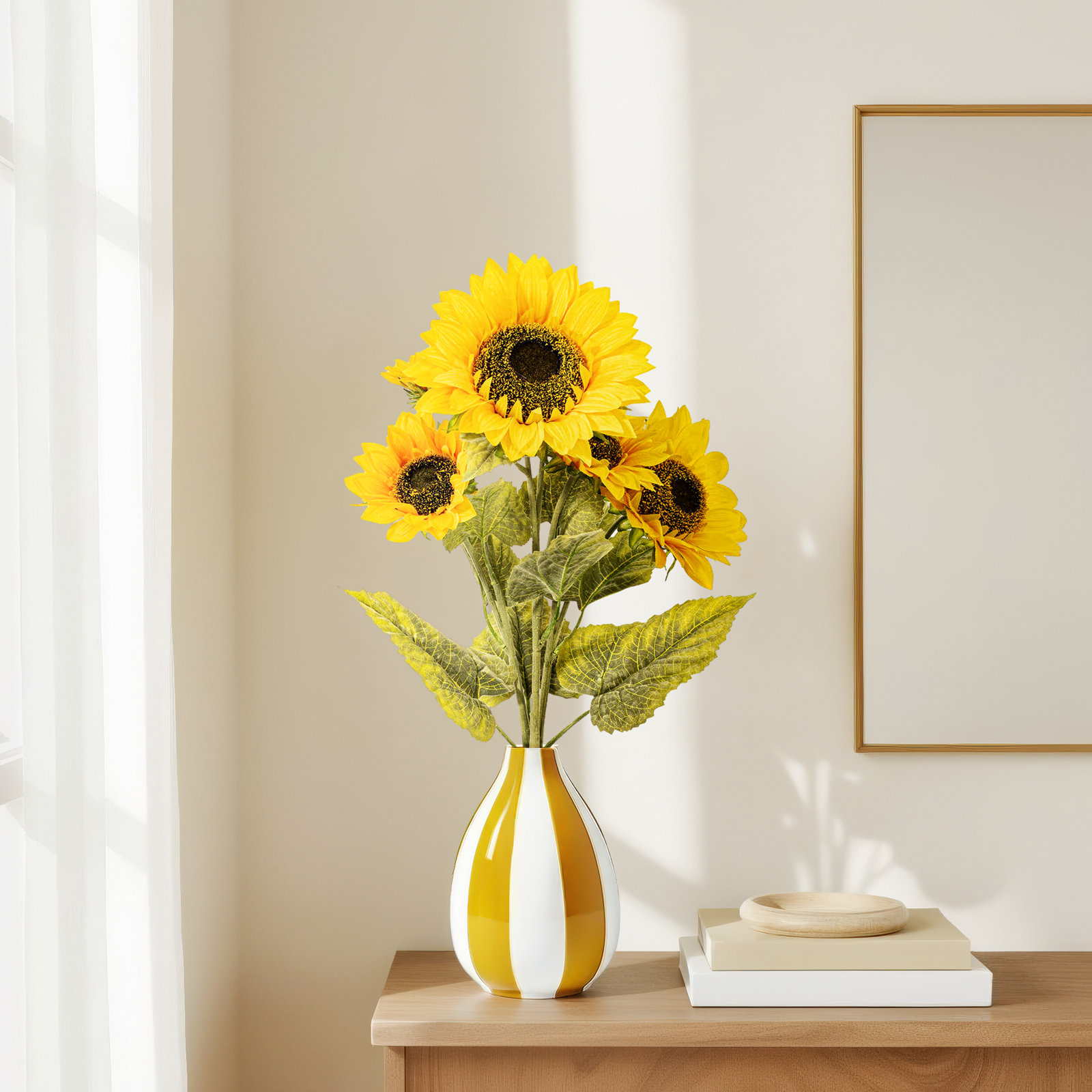 Artificial Sunflower Bush