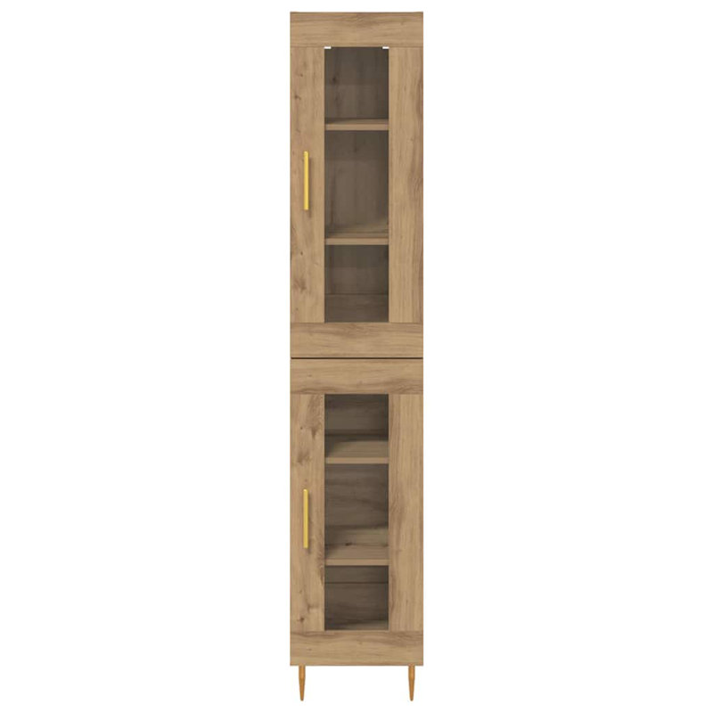 34.5cm Sideboard, Artisan Oak