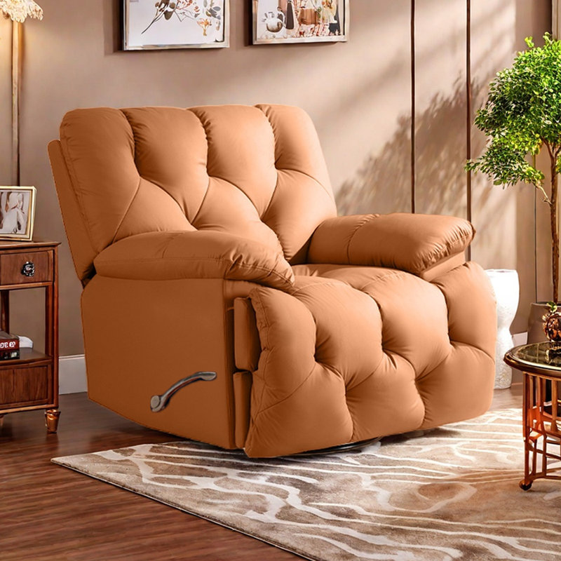 Fauteuil inclinable manuel Gerardi, Orange