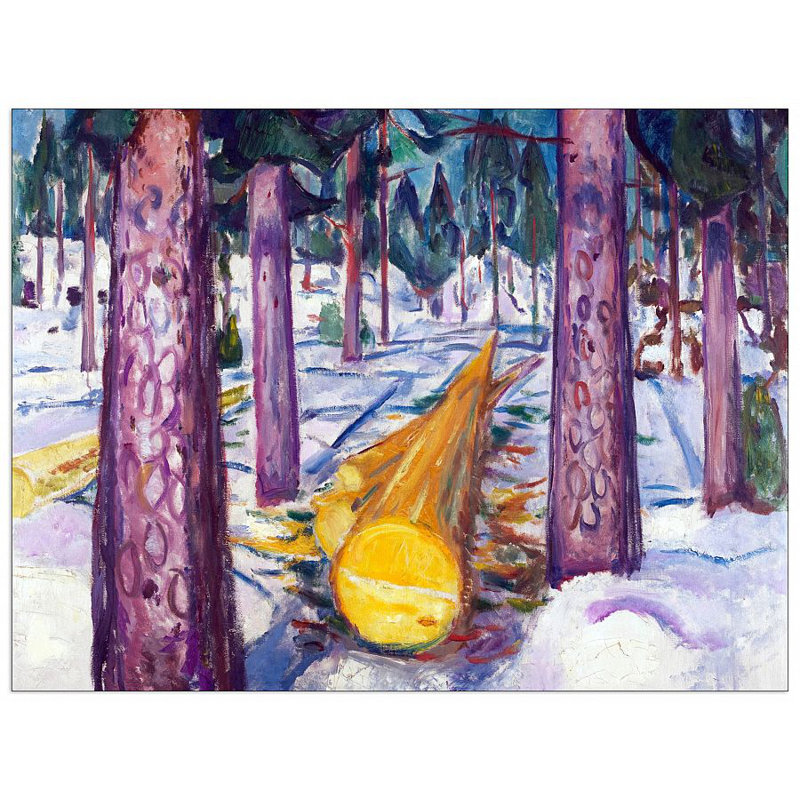 Edvard Munch - Wrapped Canvas Painting, 90cm H x 120cm W x 1.8cm D