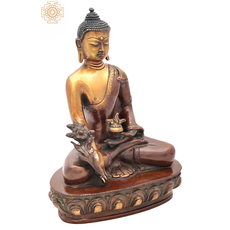 Bhaishajyaguri assis et contemplatif
