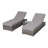 Beaminster Fully Assembled Outdoor Wicker Chaise Lounge Set with Table-1049669740