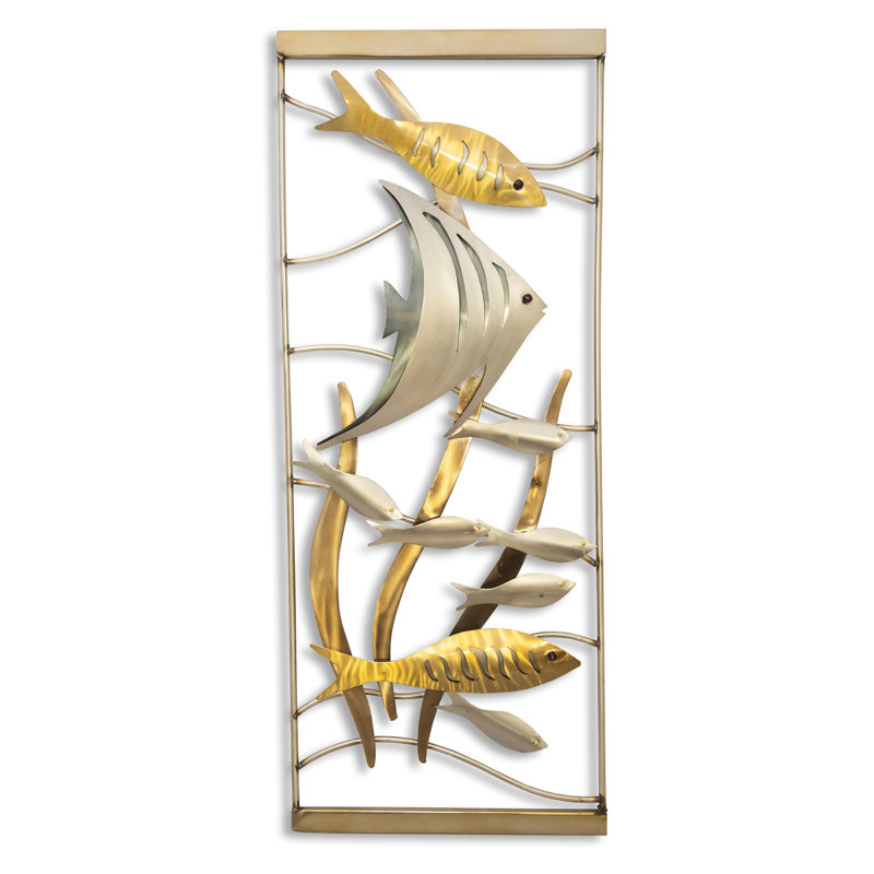 Handmade Coastal Nautical & Beach Wall Decor on Metal