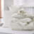 Bedsure Twin-XL Pintuck Bed-in-a-Bag- Ivory Pinch Pleat Comforter with Sheets, Pillowcases & Shams-101518307-101518301