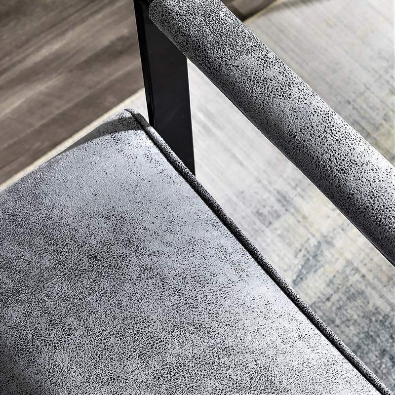 Fauteuil d'appoint classique Mid Century, Gris